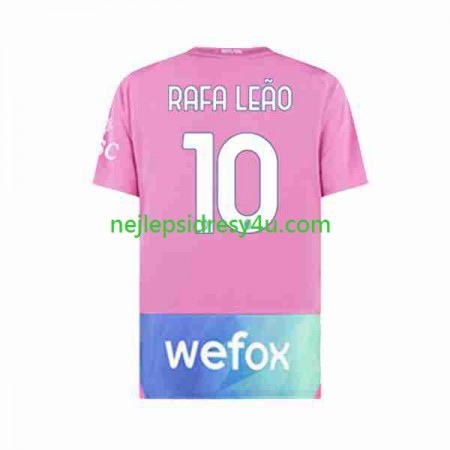 Fotbalový Dres AC Milán Rafael Leao 10 Alternativní 2023/24